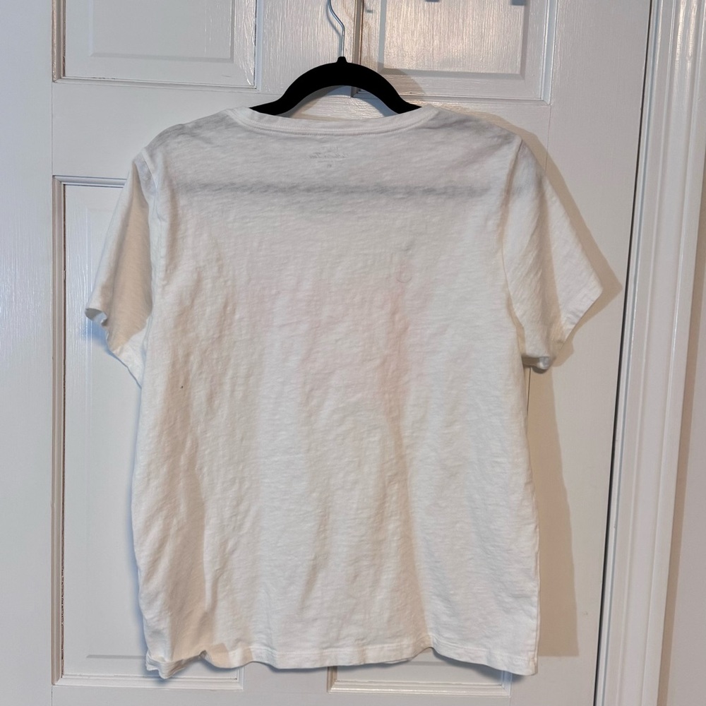 J. Crew Factory | Collectors Tee, Beach Bum Logo, White Color, Size XL - EUC - Picture 5 of 6